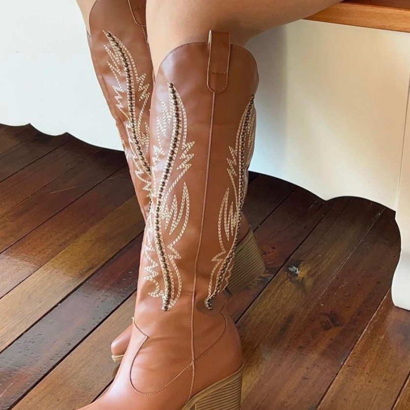 Bota texana - Caramelo, 38
